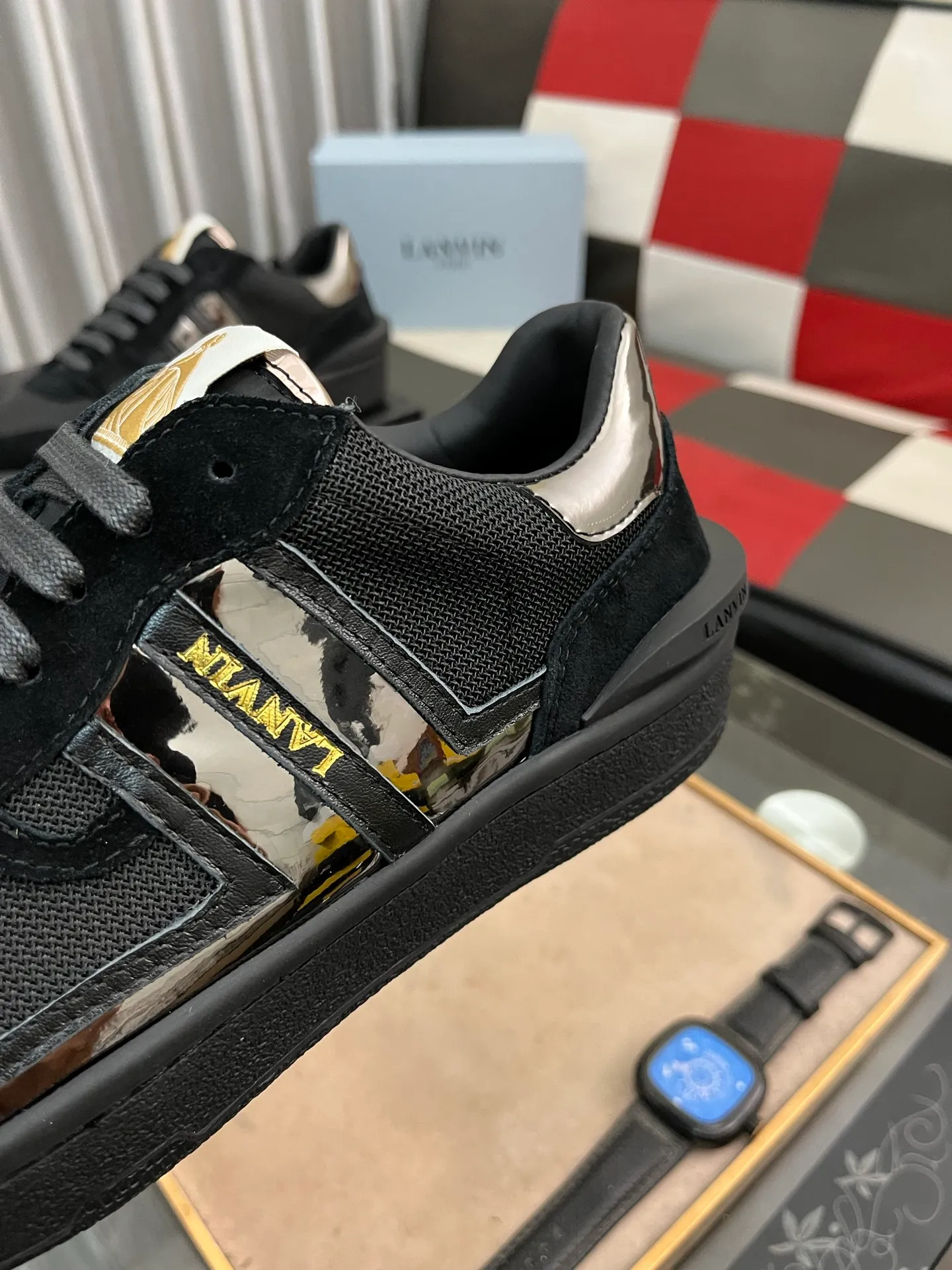 Men's men's shoes 💰540⌚️⌚️❗️Lanvin# Lanvin spring and summer series new colors latest lace up fashion casual forrest shoes running shoes ~ bumpr high quality couple series‼ ️ The latest trendy products of the season 🌈Many bloggers have started buying original models and custom-made them. The uppers are made of nubuck leather. They are very versatile, fashionable and casual, and are comfortable on the feet. Recommended for personal use! The original molded rubber backing with clear logo is wear-resistant. Standard code for couples: female code 35~40, male code 38-45